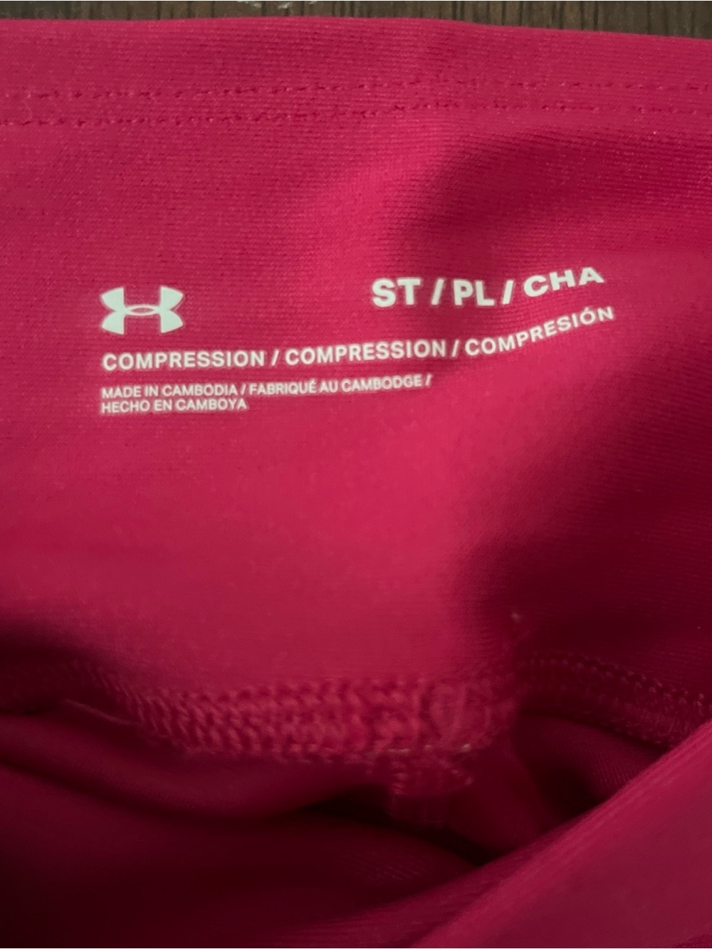 Under Armour Women's Compression Leggings - Hot Pink